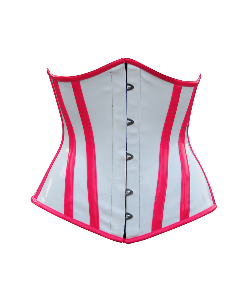 Harley Quinn Underbust Corset Steel Boned Cincher