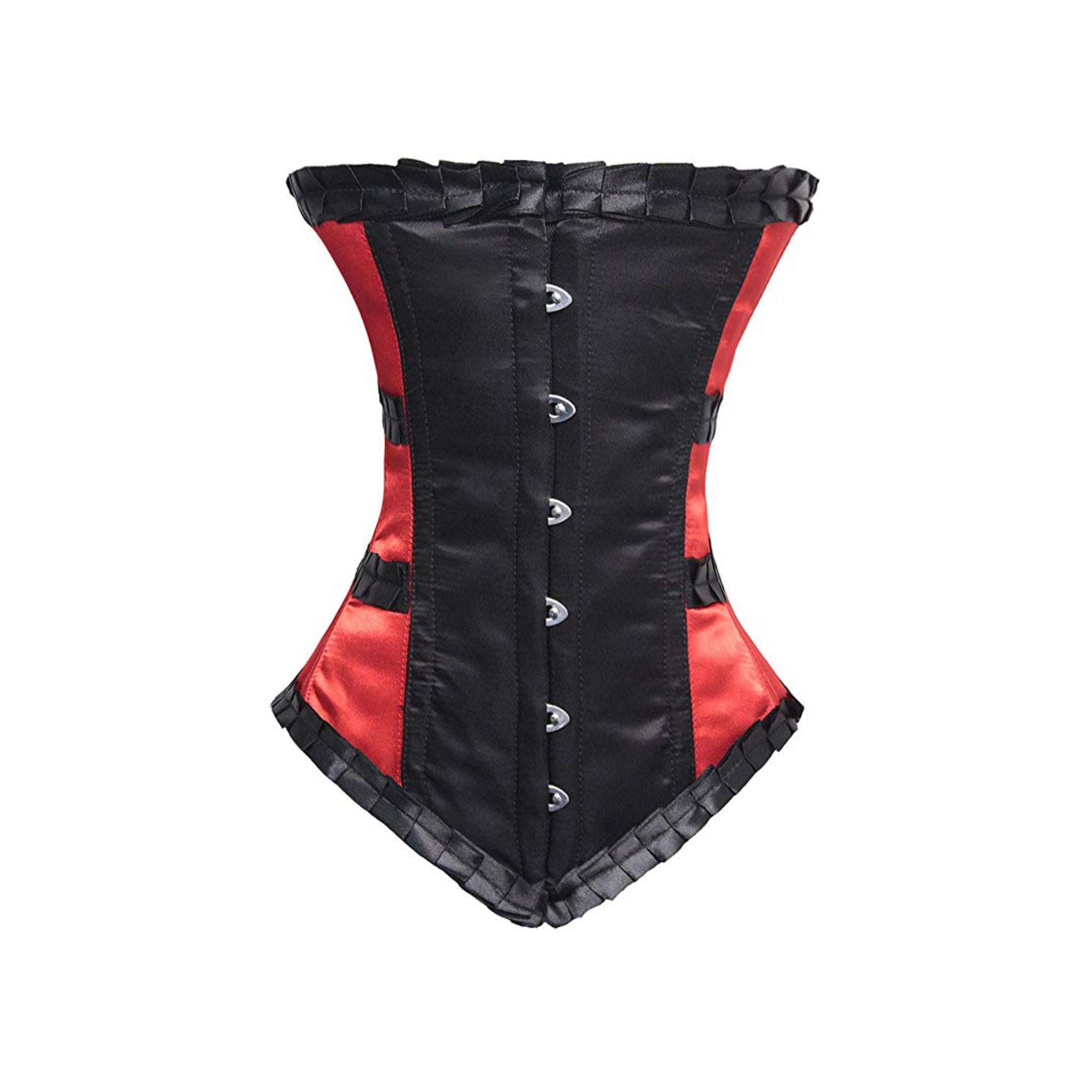 Premium PVC Vinyl Overbust Wedding Waist Training Corset