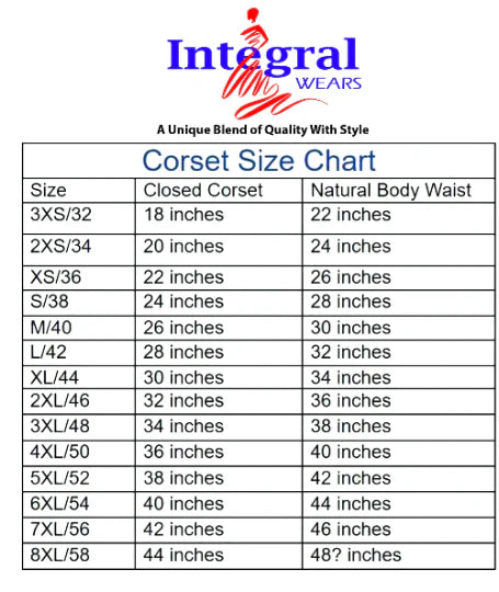 Red Glossy Buckle Underbust Corset