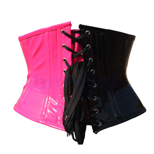 Harley Quinn Underbust Waist Cincher Steel Boned